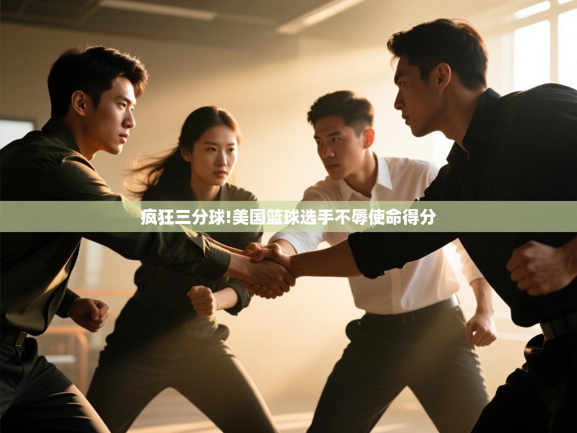 疯狂三分球!美国篮球选手不辱使命得分